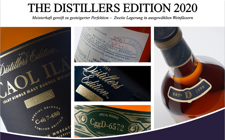 Herbst ist Whiskyzeit – die neuen „Distillers Edition“ von Diageo