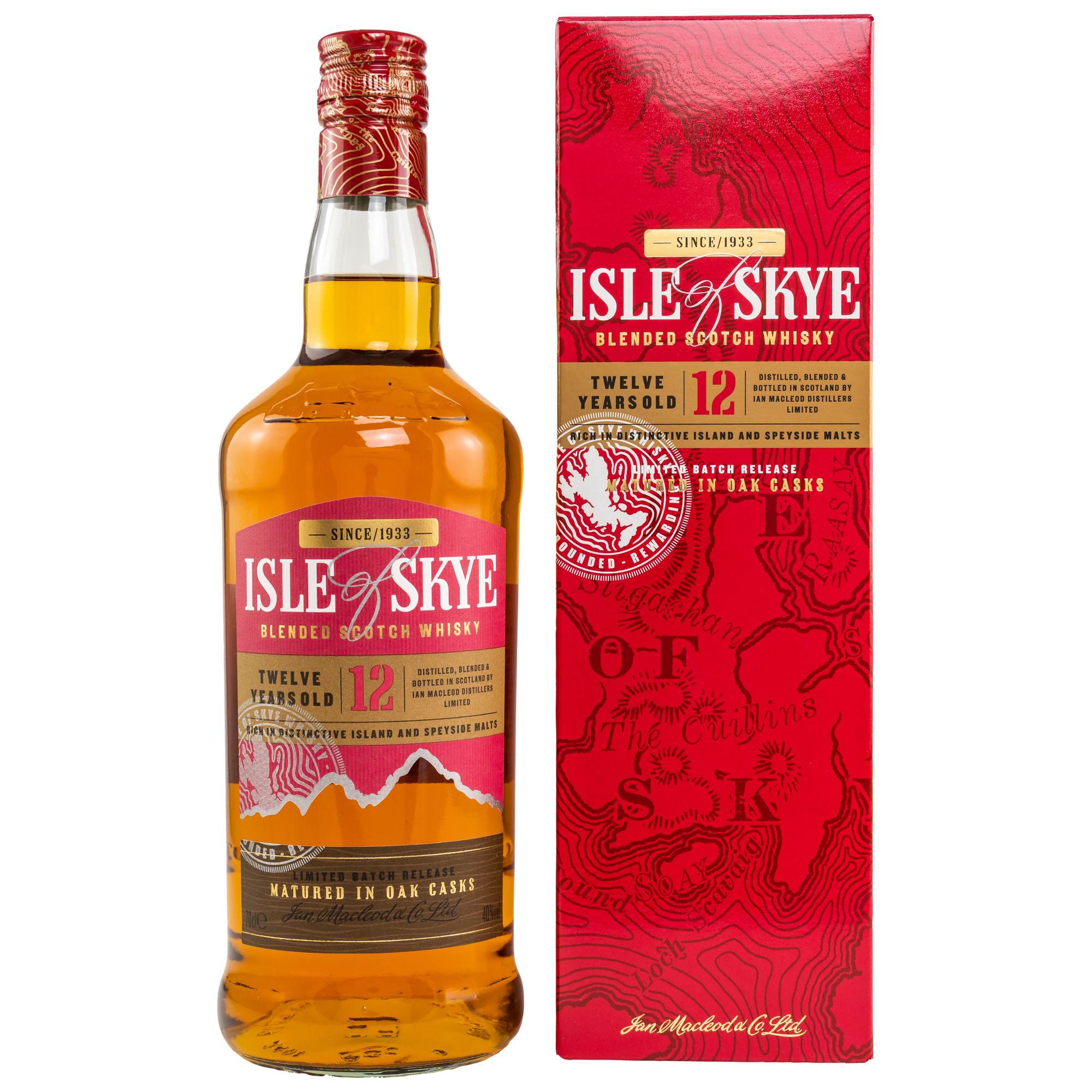 Zart, rauchig, weich -Premium Blended Scotch von Isle of Skye