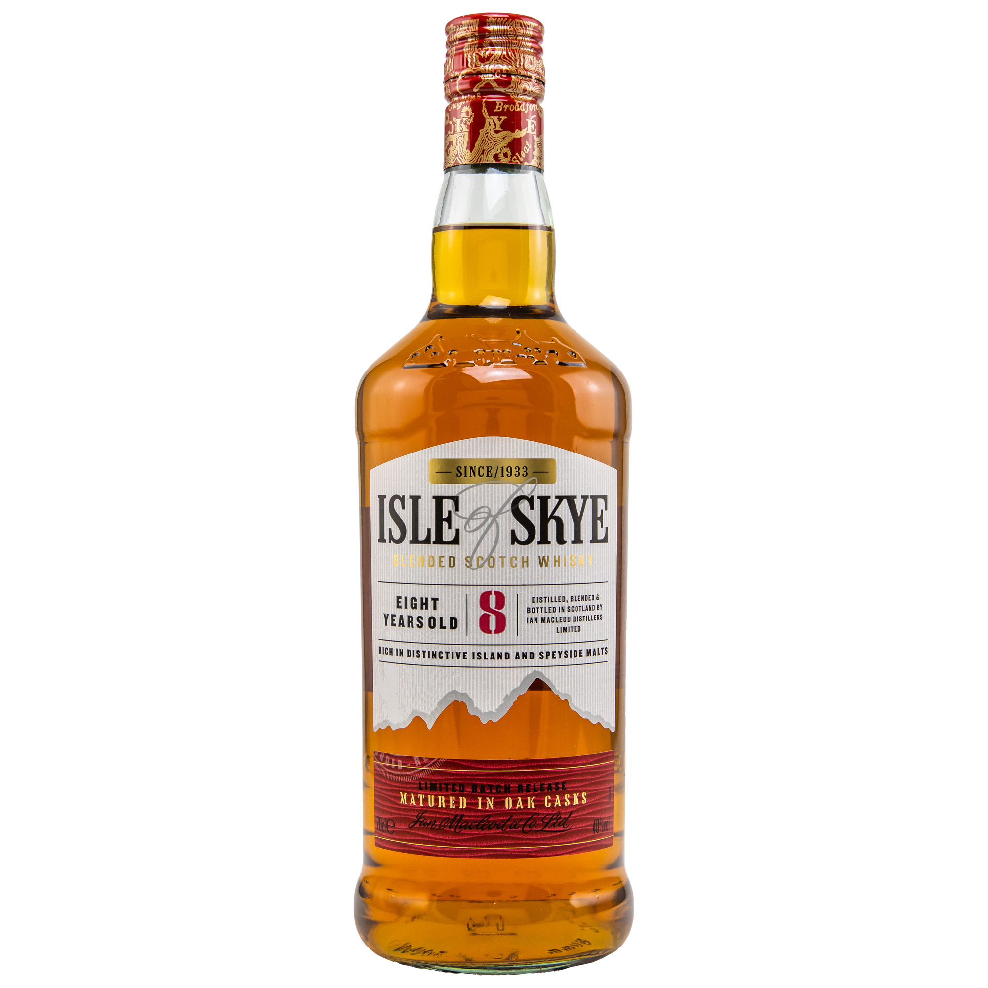 Zart, rauchig, weich -Premium Blended Scotch von Isle of Skye