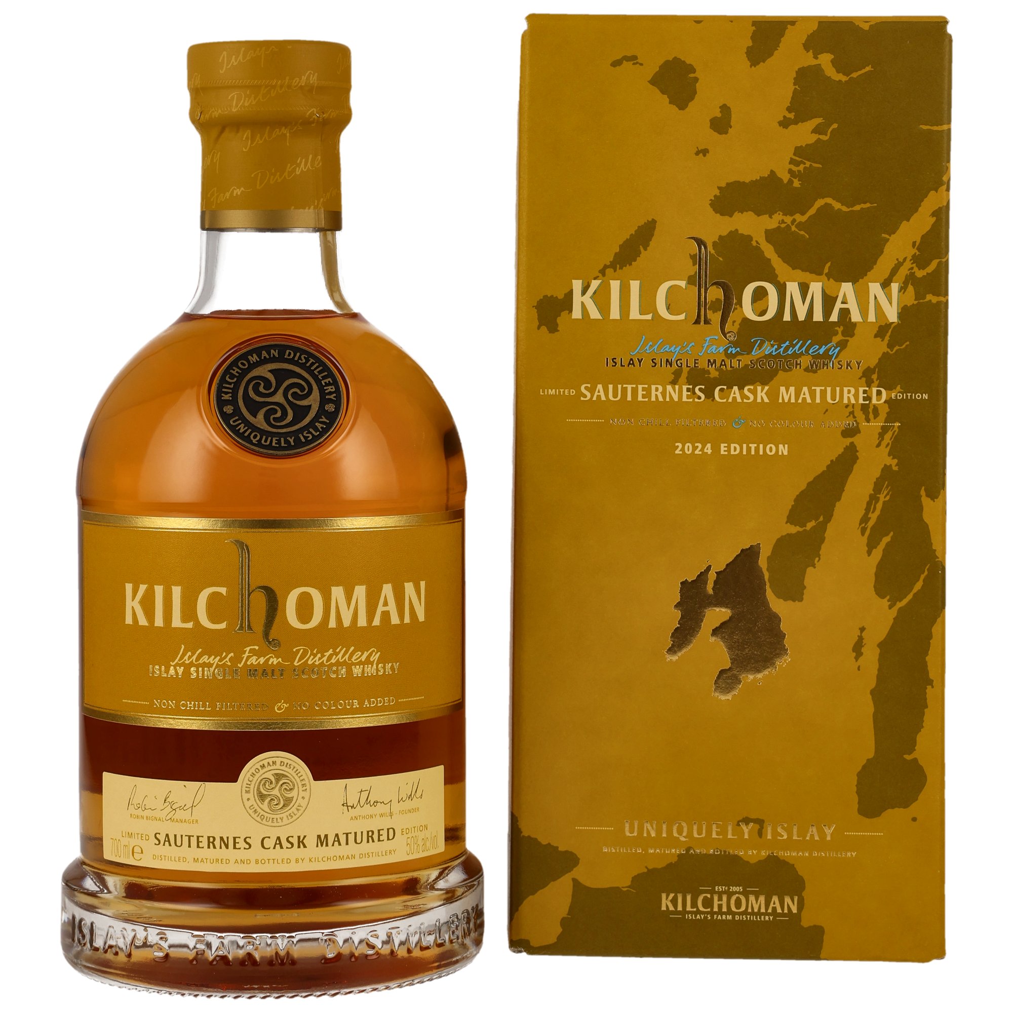 Neue Fassreifungen von Kilchoman