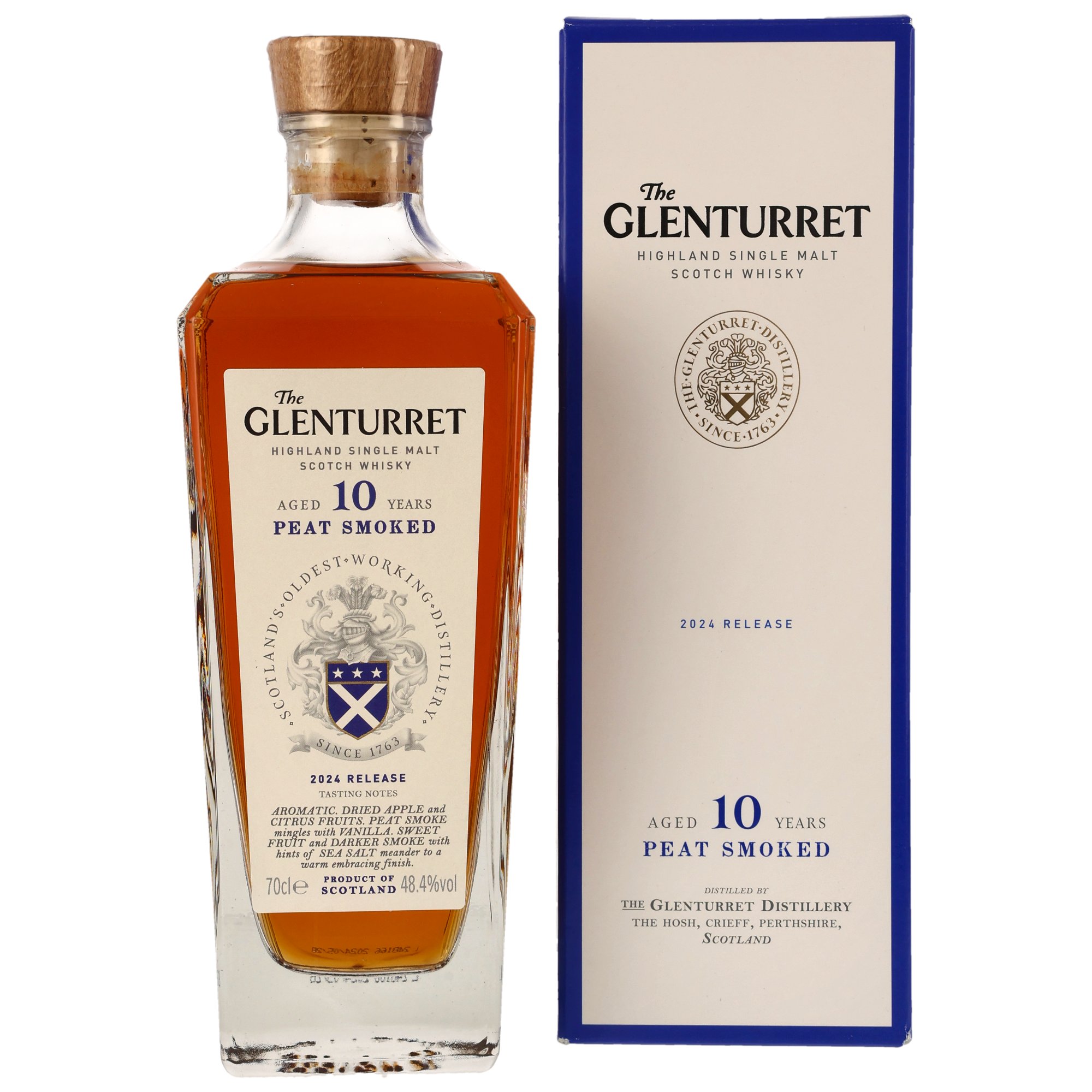 Rund 250 Jahre alt : The Glenturret Single Malt & Gin