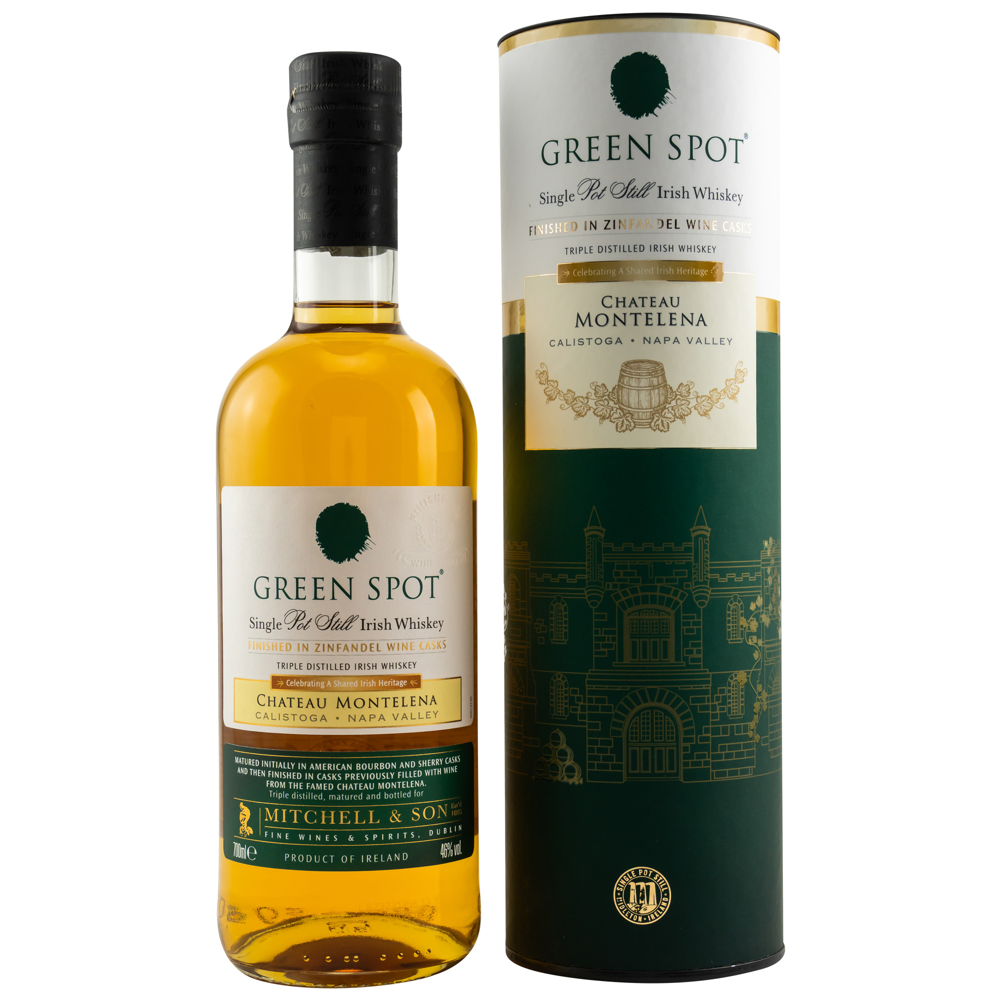 Ein Klecks voller Genuss: Green & Yellow Spot Irish Whiskey