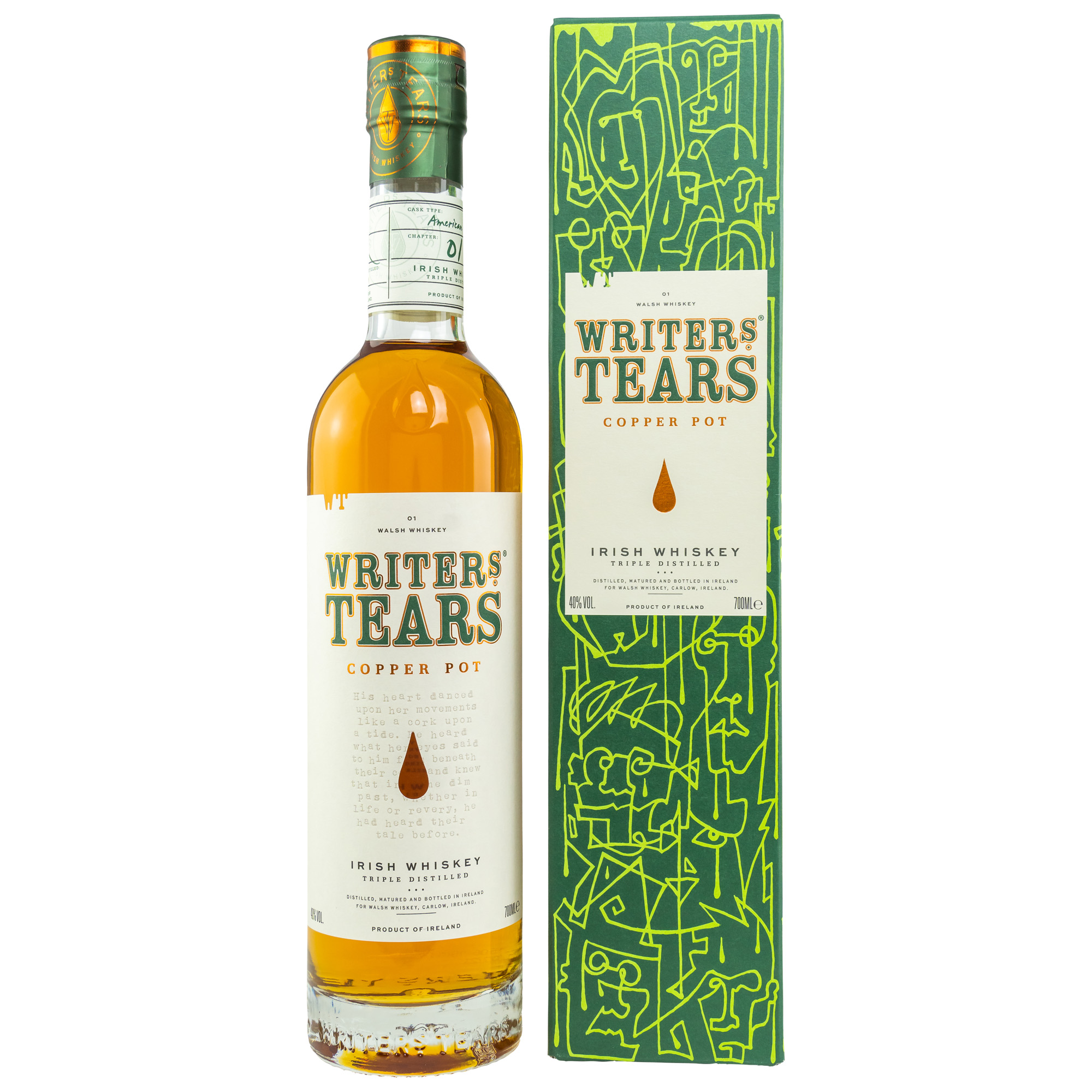 Writer´s Tears - Irischer Whiskey in ausgefallenen Fässern