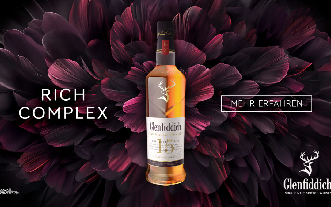 Honig, dunkle Früchte & weiche Gewürze: Mit Glenfiddich 15 y.o. in den Herbst starten